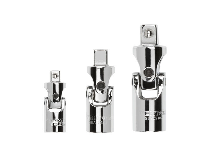 Tekton 1/4, 3/8, 1/2 Inch Drive Universal Joint Set (3-Piece), large image number 1
