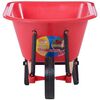 True Temper 1-1/4 cu. ft. Children's Poly Wheelbarrow with Pneumatic Tire, small