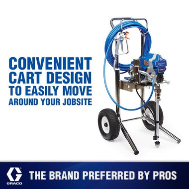 Graco Pro 210ES Airless Paint Sprayer with ProConnect Cart, large image number 5