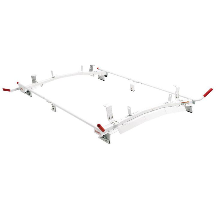 Weather Guard Quick Clamp Rack Full Size Van Dual Side Gutter Mount
