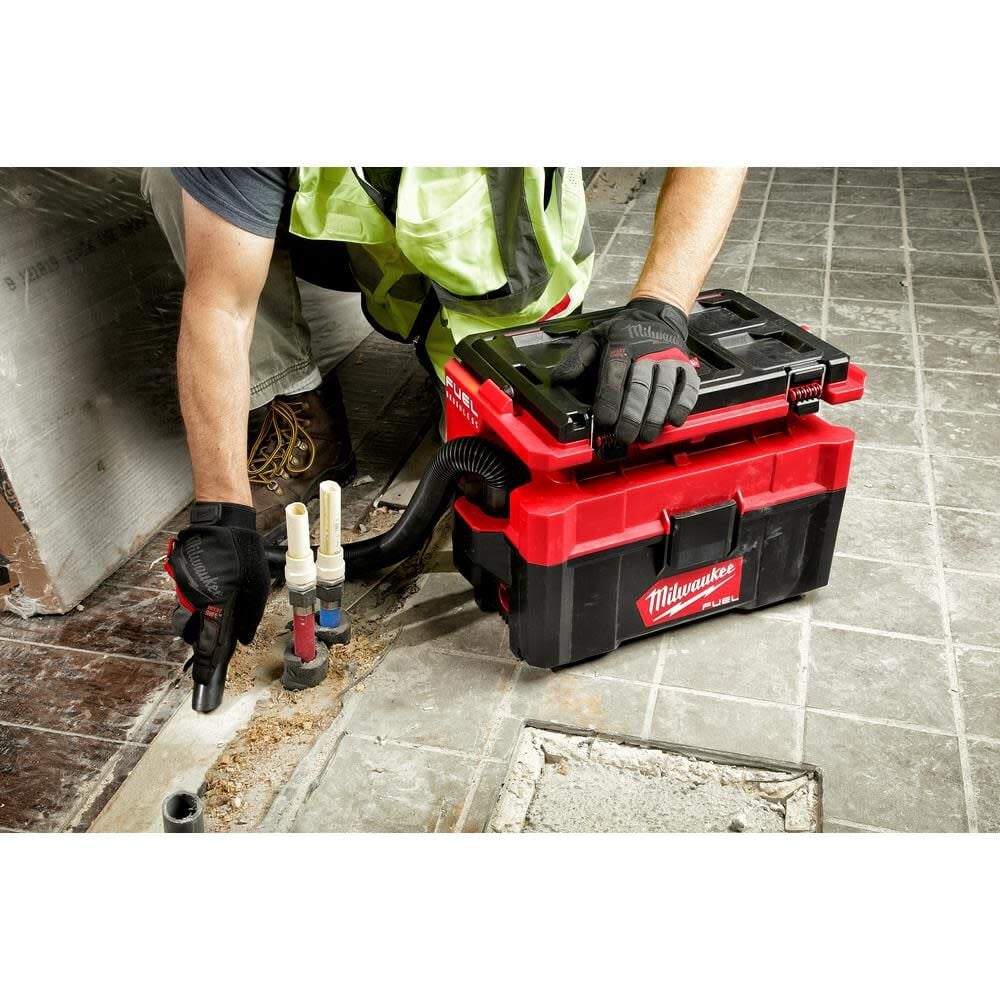 Milwaukee M18 FUEL PACKOUT 2.5 Gallon Wet/Dry Vacuum (Bare Tool), large image number 10