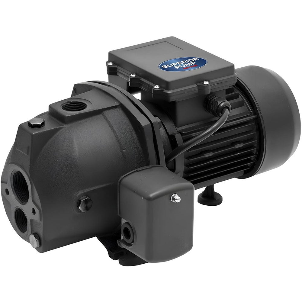 Superior Pump 1/2 HP Cast Iron Convertible Jet Pump, large image number 1