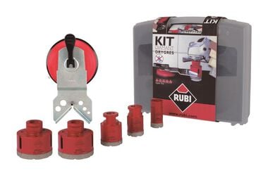 Rubi Tools Kit 5 Drill Bits Dry