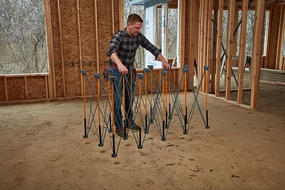 木製 脚立 MADE IN USA Bora Portamate Centipede 4 ft x 8 ft Work Support 4 X-Cups 4
