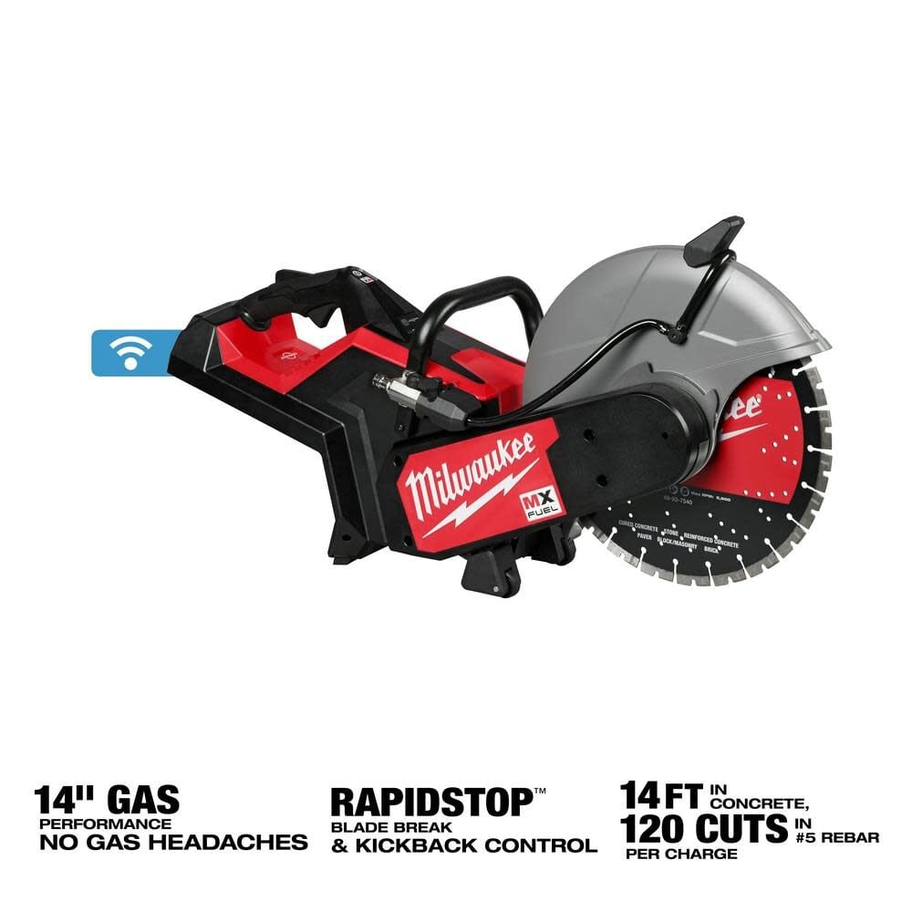 Milwaukee MX FUEL 14 in Cut-Off Saw with RAPIDSTOP Brake (Bare Tool), large image number 3