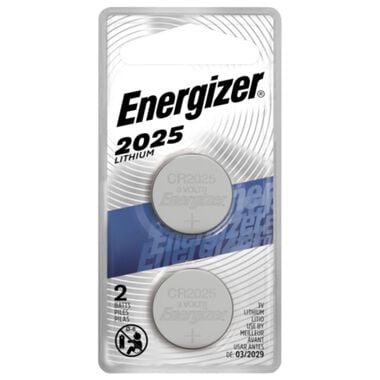 Energizer 2025 Lithium Coin Battery 2-Pack, large image number 0
