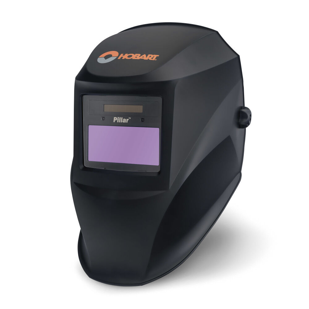 Hobart Pillar Series Welding Helmet Auto Darkening Black, large image number 1