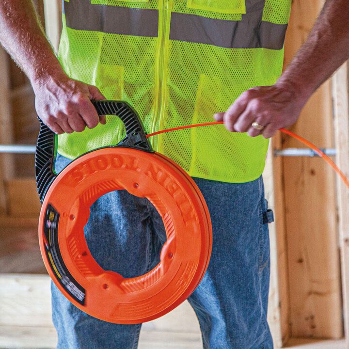 Klein Tools 100' MG FBG Fish Tape with Leader, large image number 8