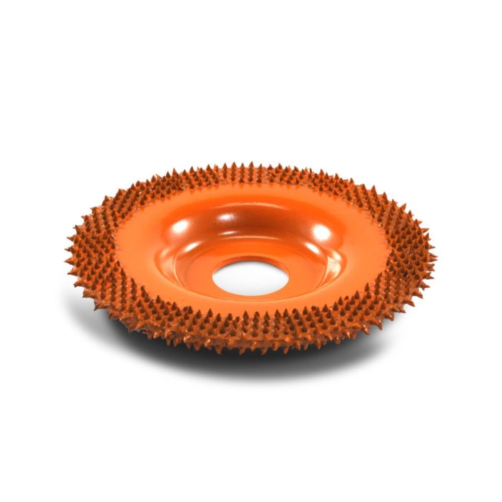 Saburrtooth 4in Flat Face Grooving Disc Extra Coarse Grit 7/8in Bore, large image number 2