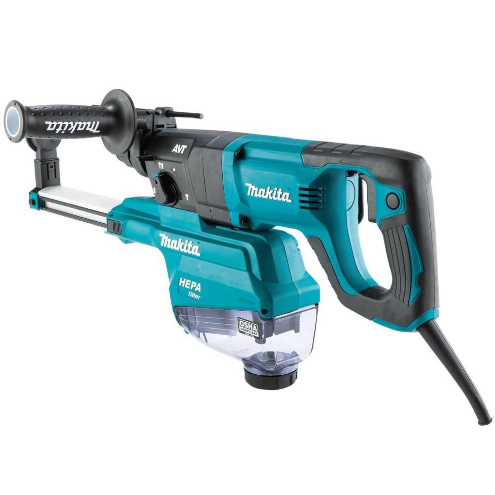Makita 1 Inch SDS-PLUS AVT Rotary Hammer with HEPA Dust Extractor (D-handle), large image number 4