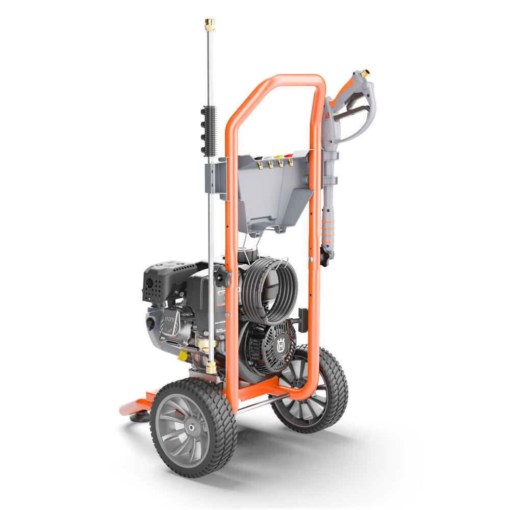 Husqvarna 3600 PSI 2.5 GPM Gas Powered Cold Water Pressure Washer with Control Touch & 4 Spray Tips, large image number 6