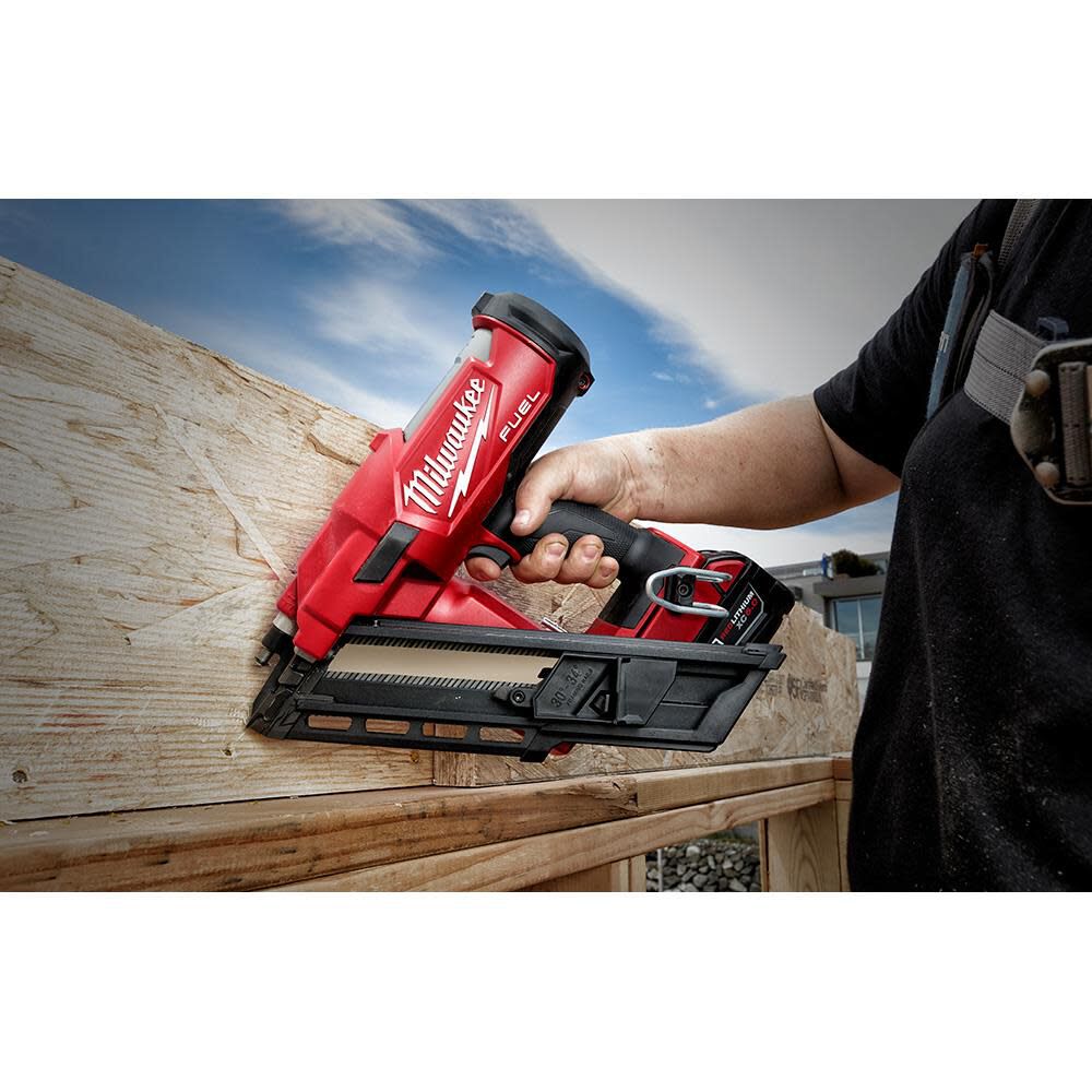 Milwaukee framing nail gun outlet