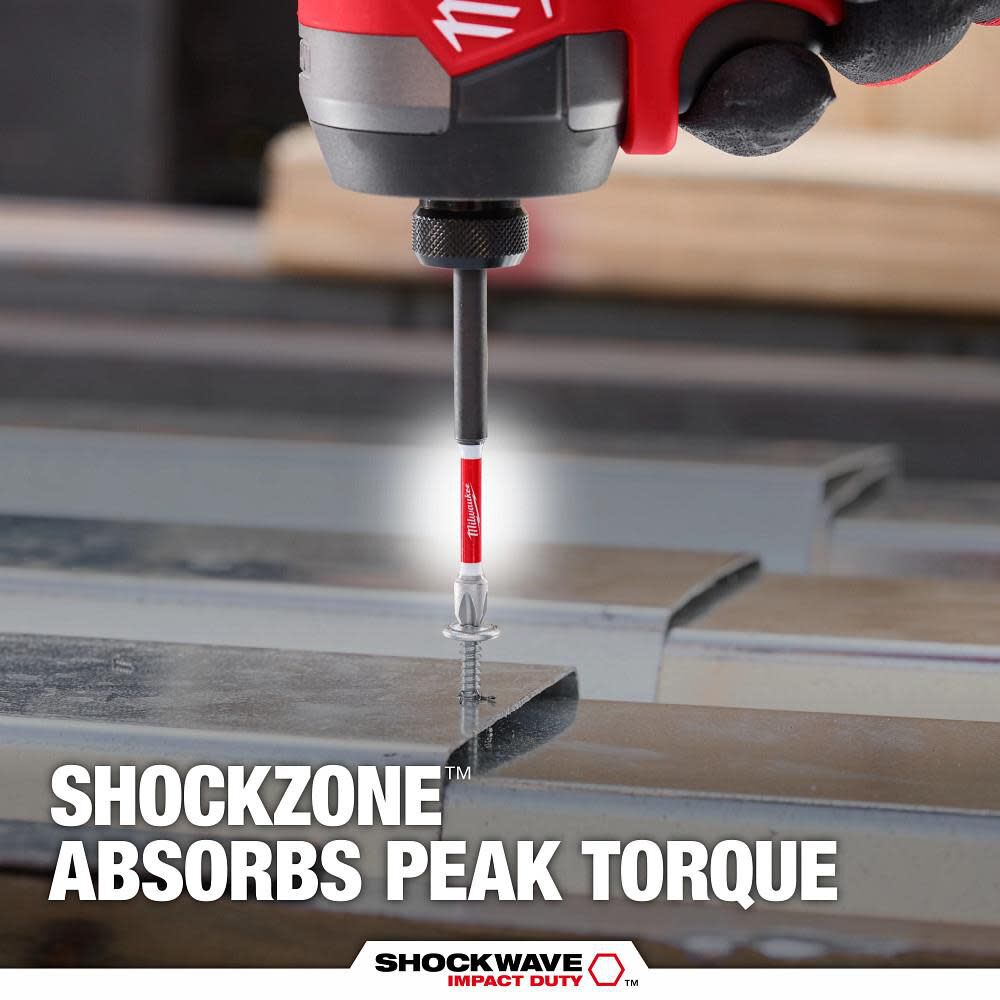 その他 fight48 Milwaukee SHOCKWAVE Impact Phillips #2 / Slotted 1/4 in