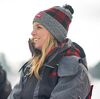 Eskimo Alpine Knit Hat, Gray/Red, small