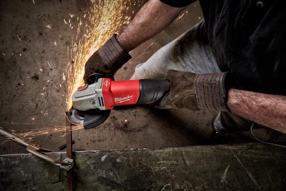 Milwaukee 11amp 4 1 2in 5in Braking Grinder With No Lock Paddle Switch 6143 31 Simolary simolary.com 8