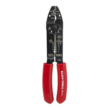 Klein Tools Electricians Crimper Stripper Wire Cutter Multi Tool 8-22 AWG, large image number 4