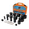 Spyder Bi-Metal Master Electrician Hole Saw Kit, 13 Hole Saws 17 Pieces, small image number 1