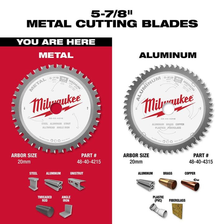 Milwaukee 5-7/8 in. Metal Cutting Circular Saw Blade, large image number 4