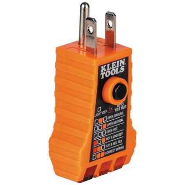 Klein Tools NCVT & GFCI Receptacle Test Kit, large image number 9