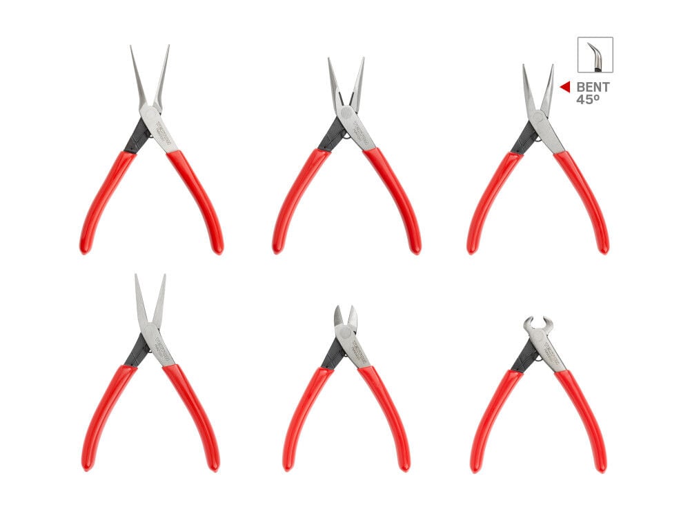 Tekton Gripping and Cutting Mini Pliers Set, 6 Piece, large image number 1