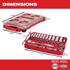 Milwaukee 3/8in 28 Pc Ratchet & Socket Set with PACKOUT Organizer, small image number 5