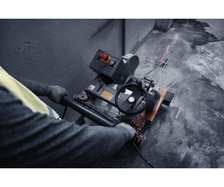 Husqvarna Construction FS 600 E 5HP 240V 20 Inch Electric Flat Saw Body Only Reconditioned, large image number 6