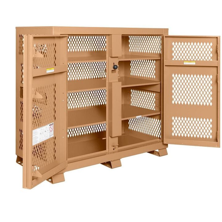 Knaack Model 139-MT Tool Kage 59.4 Cu-Ft. Tan Steel Cabinet, large image number 2