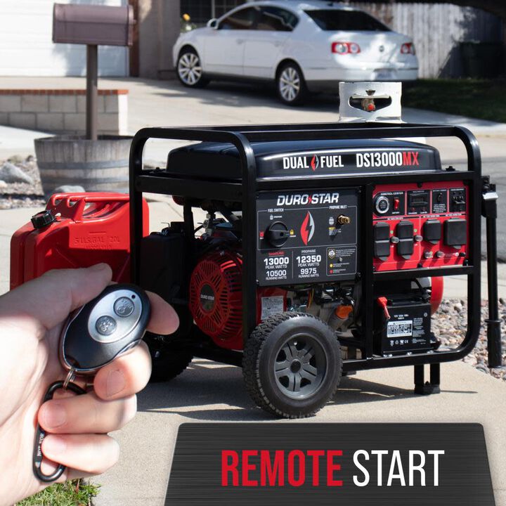 Duromax 13000 Watt Dual Fuel 49 State Portable Generator with CO Alert, large image number 6