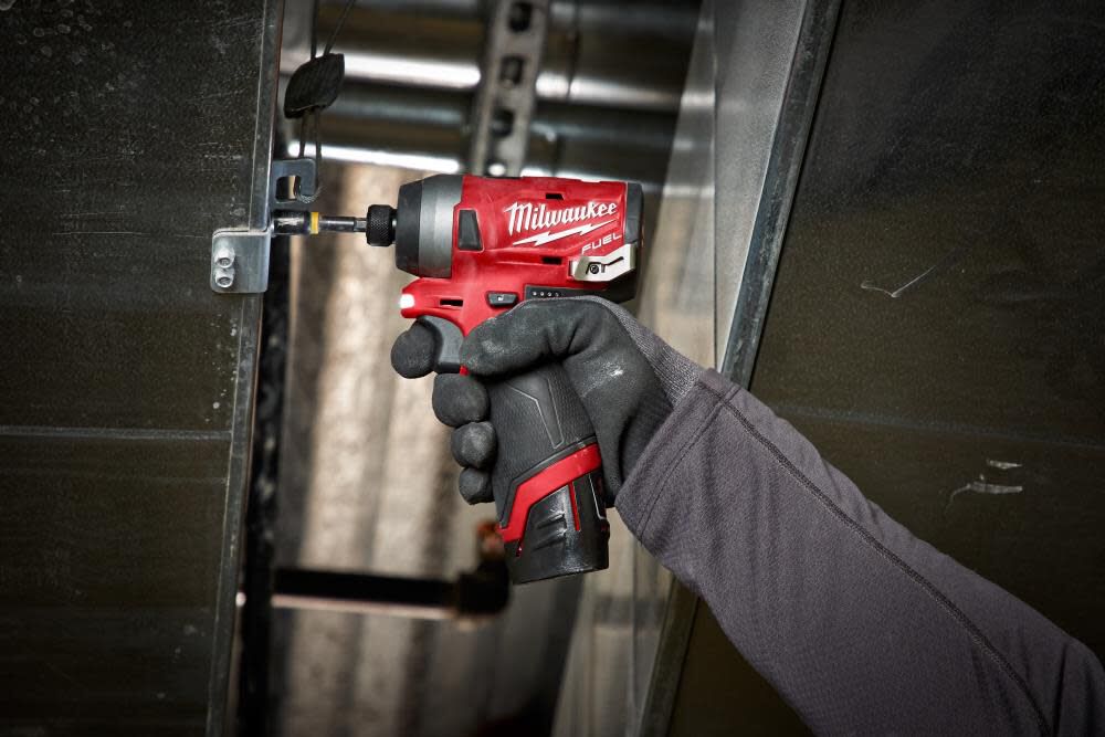 Milwaukee M12 FUEL 1/4 in. Hex Impact Driver Reconditioned (Bare Tool), large image number 7