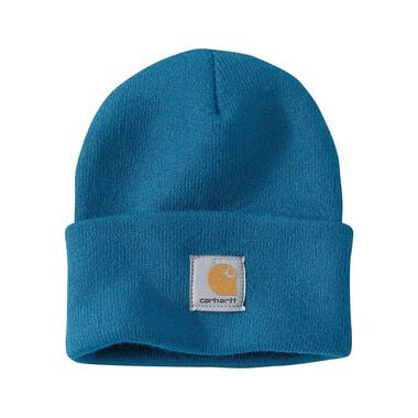 Carhartt Acrylic Knit Cuffed Beanie/Watch Hat Mens Regular OS Marine Blue