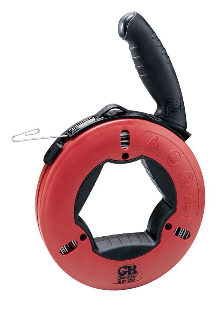 Gardner Bender 250 Ft Steel Fish Tape with Overmold Handle
