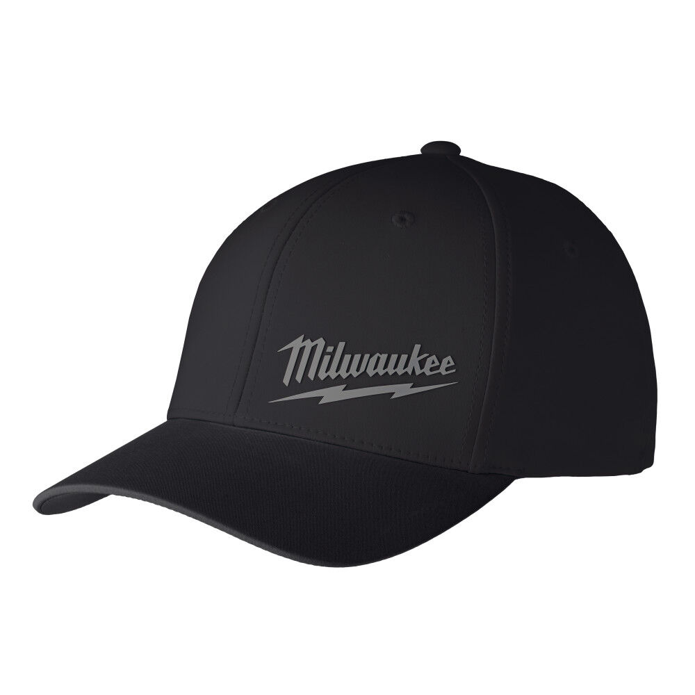 Milwaukee WORKSKIN Performance Fitted Hat Black S/M, large image number 1