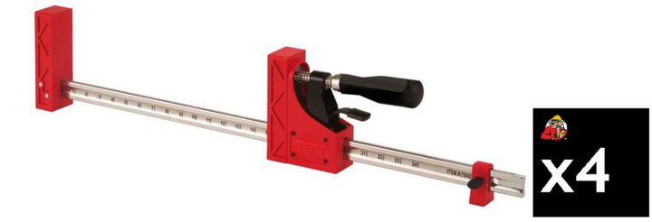 JET 40 Inch Parallel Clamp Pack of 4