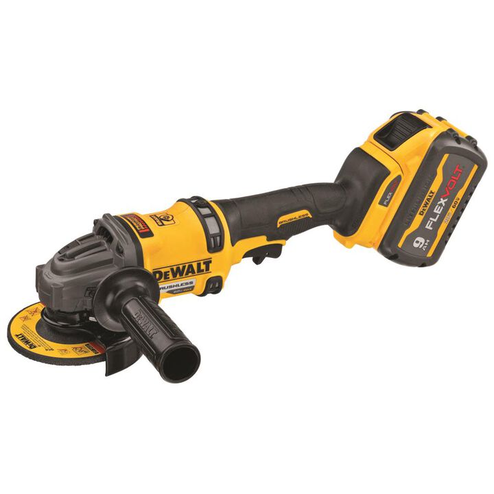 DEWALT FLEXVOLT 60V MAX 4 1/2in - 6in Grinder with Kickback Brake Kit, large image number 2