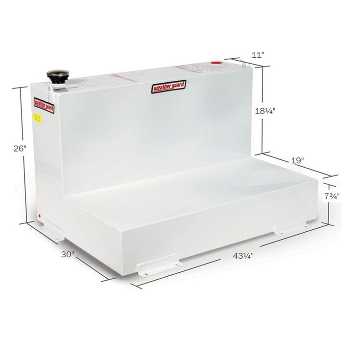 Weather Guard Transfer Tank Model 352-3-02 L-Shape 75 Gallon, large image number 1