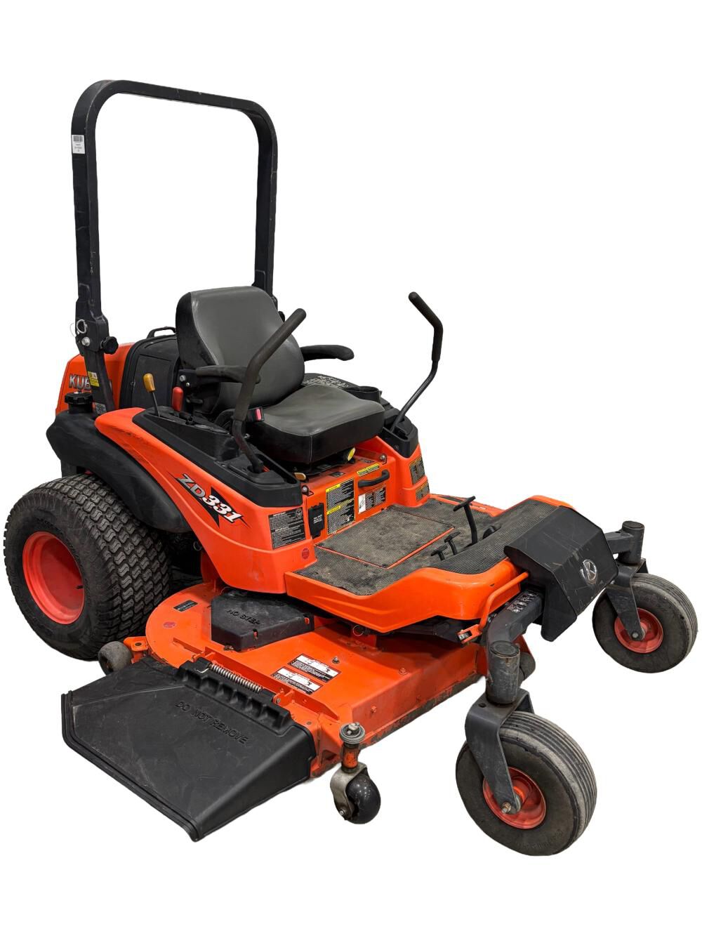 Kubota ZD331 72 Inch 31HP Zero Turn Lawn Mower Used 2014