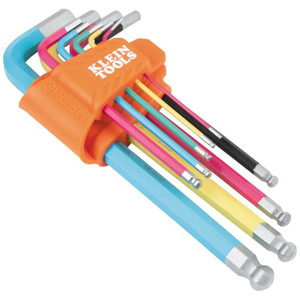 Klein Tools Powder Coated MM Hex Key Set, 9 Piece, large image number 6