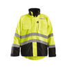 Occunomix Hi-Vis Yellow Rip Stop Fleece Barka Jacket Large, small image number 1