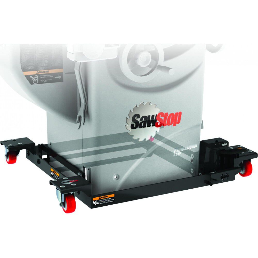 Sawstop Industrial Saw Mobile Base with PCS Mobile Base Conversion