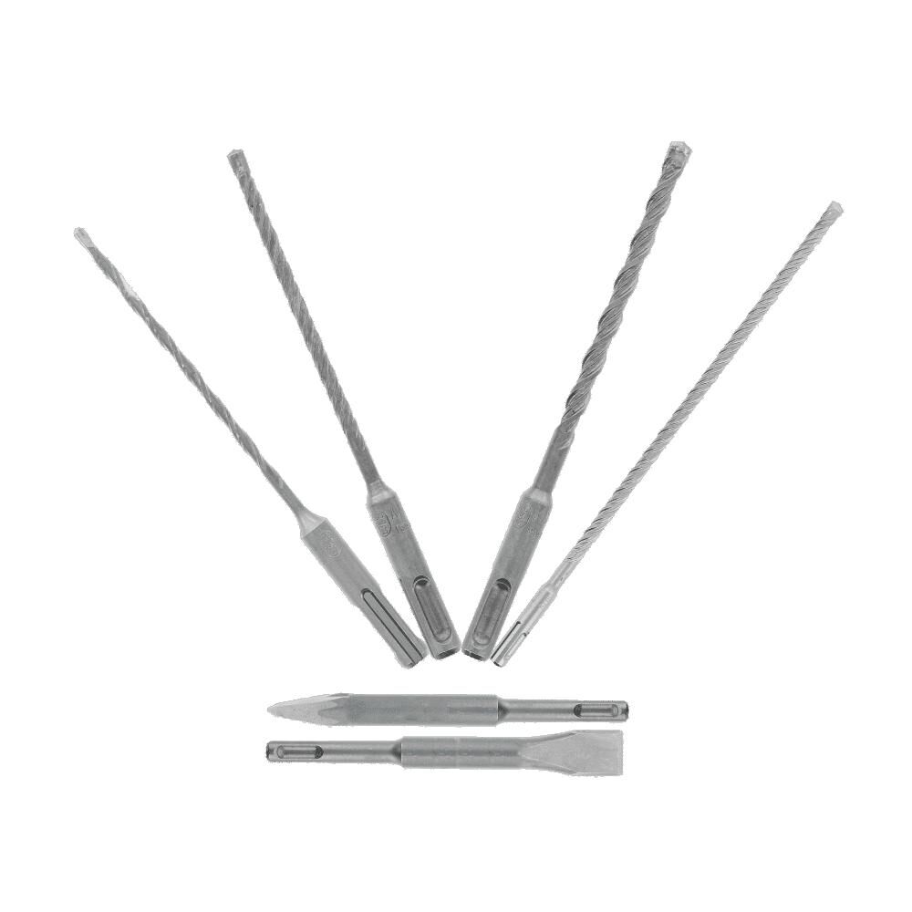 Diablo Tools SDS-Plus Rebar Demon 4-Cutter FCH Hammer Drill Bit & Chisel Set, large image number 1