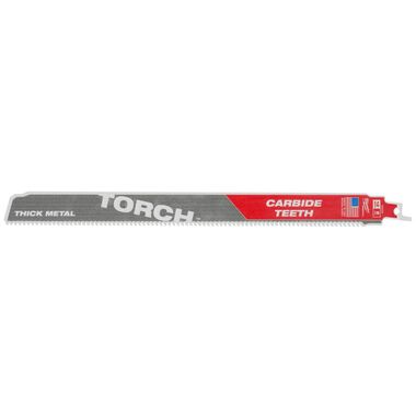 Milwaukee 12inch 7TPI The TORCH with Carbide Teeth 5PK