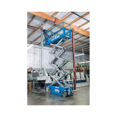 Genie 26 Feet Electric Slab Scissor Lift with E-Drive 500 Lbs, large image number 1