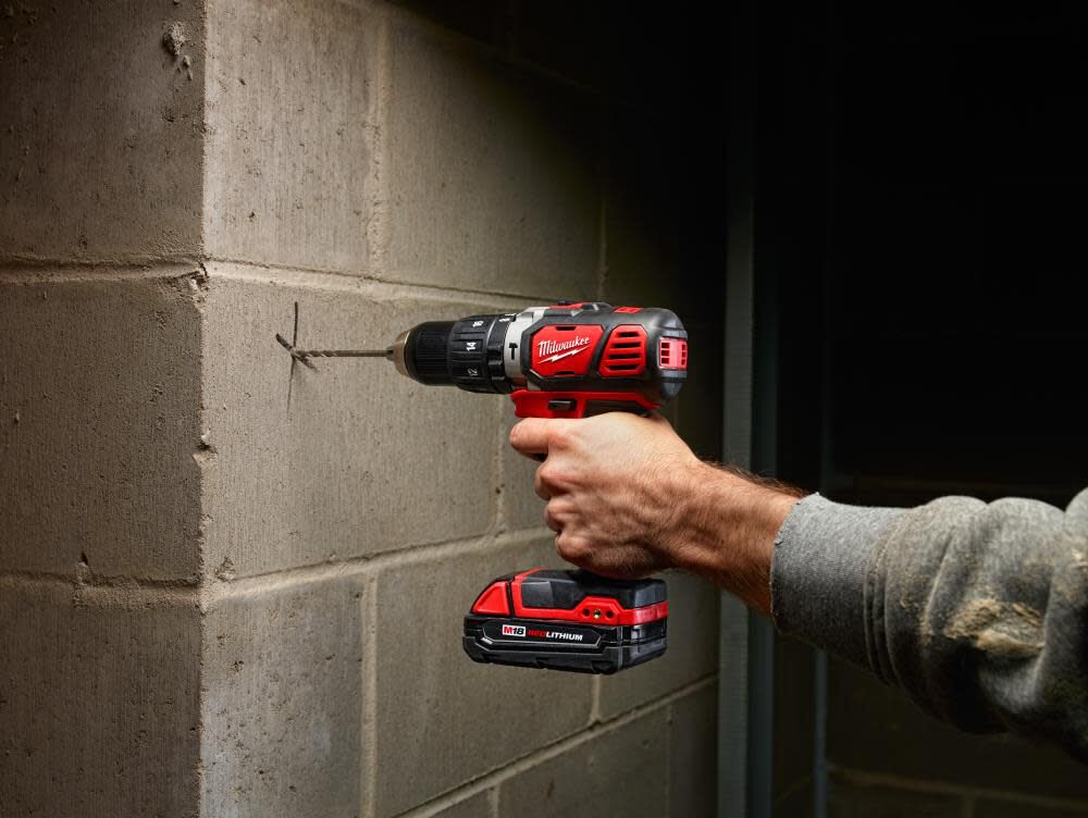 Milwaukee M18 Compact 1/2 in. Hammer Drill/Driver Kit with Compact Batteries, large image number 10