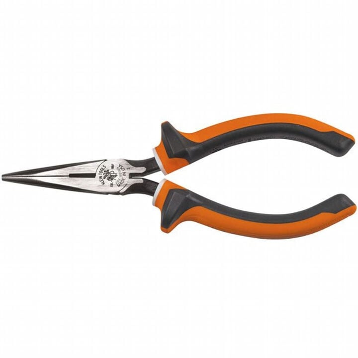 Klein Tools Long Nose Pliers Slim Side Cut 6in