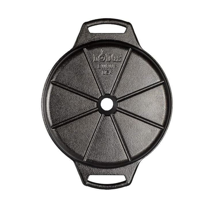 Lodge Cast Iron 8 Slot Black Seasoned Cast Iron Wedge Pan, large image number 2