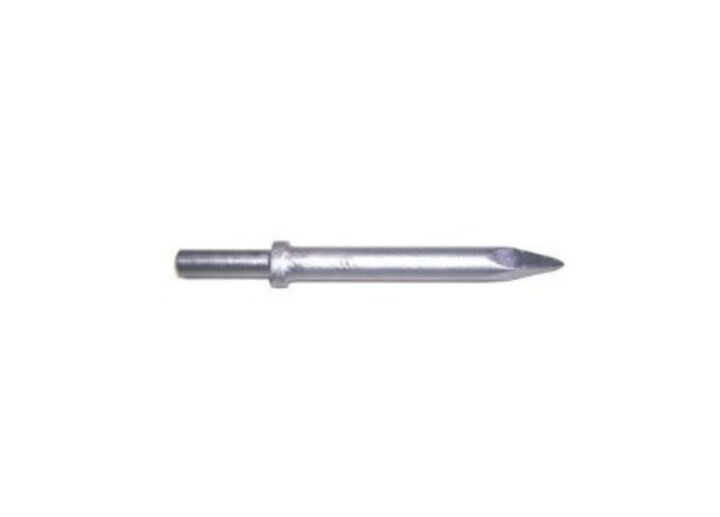 Brunner and Lay 0.68 x 9 Inch Round Shank Oval Collar Point Chisel, large image number 1
