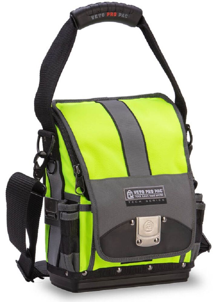 Veto Pro Pac Tool Pouch Hi Viz Yellow XL, large image number 0