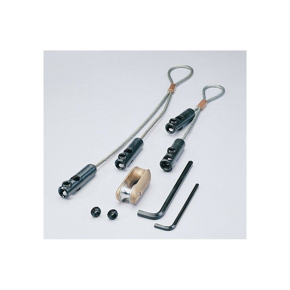 Greenlee 1/4in Steel Pulling Grip Set with Clevis, large image number 2
