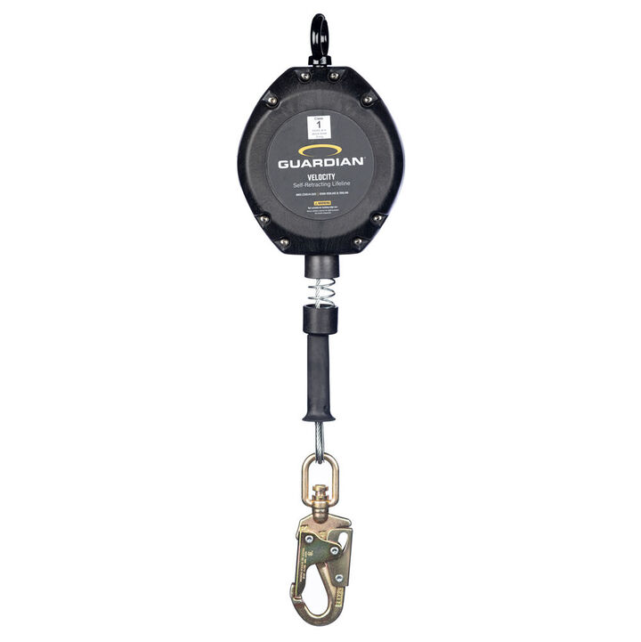 Guardian Fall Protection Class 1, 30 ft Cable Velocity SRL