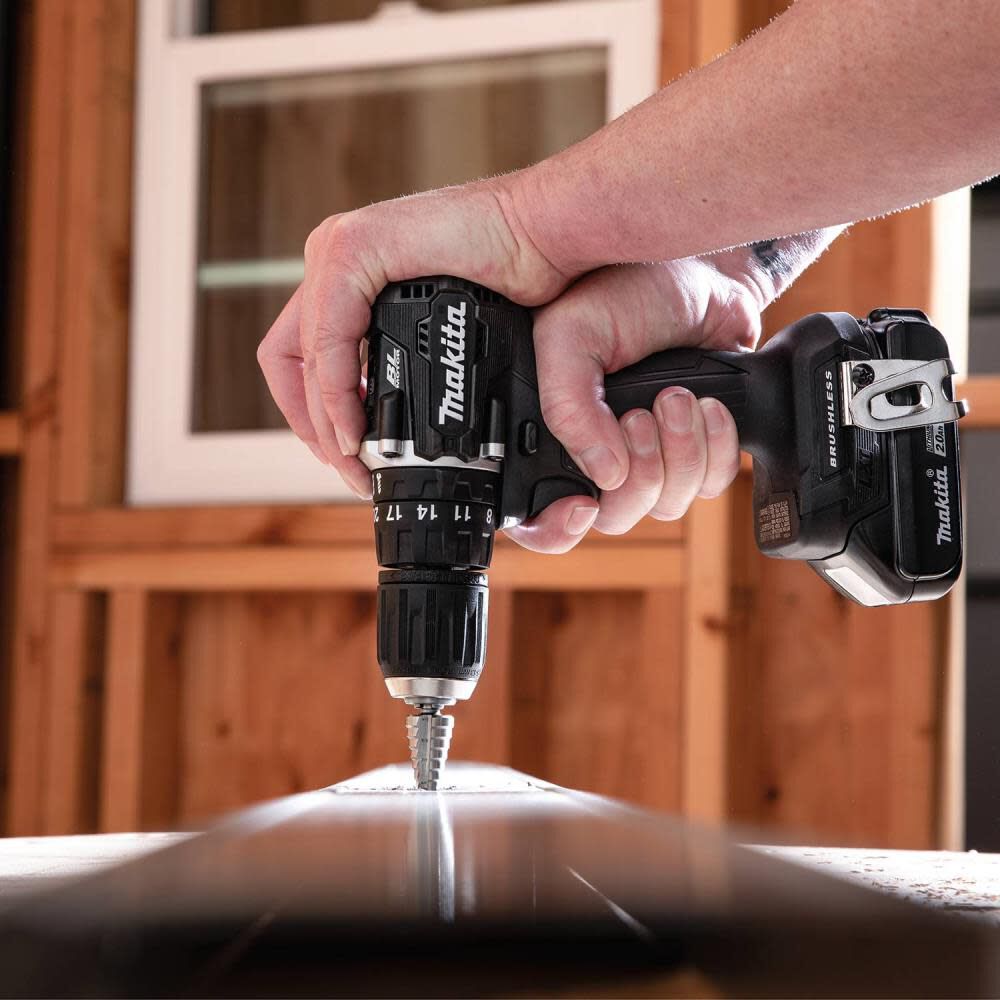 Makita 18V LXT Hammer Driver Drill Kit Sub Compact 1 2in XPH15RB